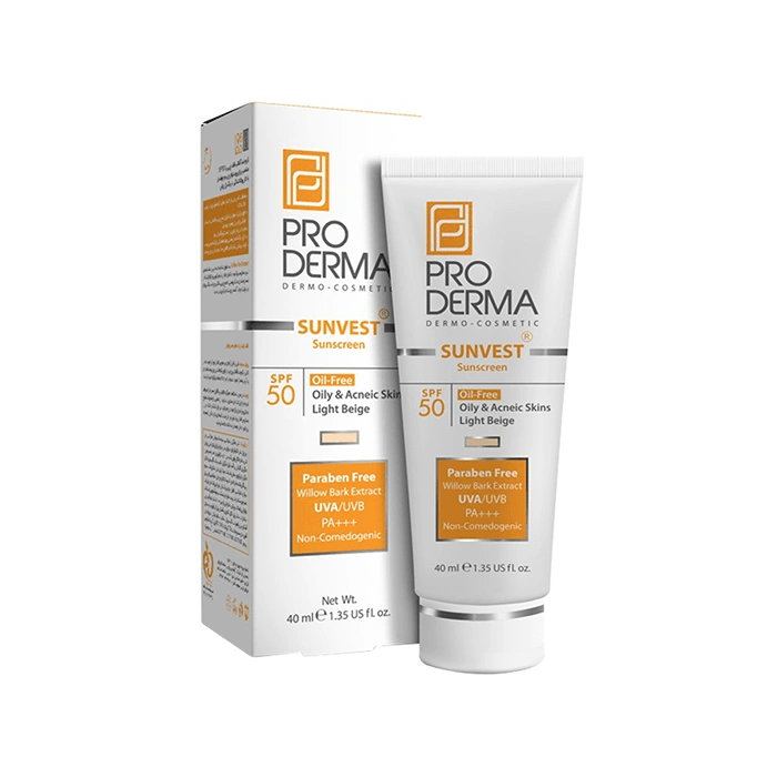 کرم ضد آفتاب فاقد چربی پرودرما (Pro Derma)