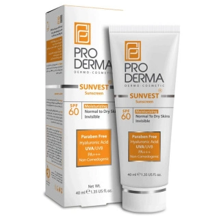 کرم ضد آفتاب و مرطوب‌کننده پرودرما (Proderma Sunvest)